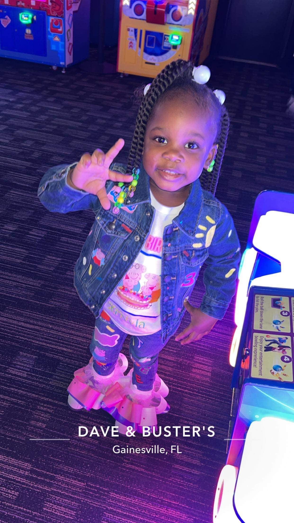 Toddler Custom Jean Birthday Character Set