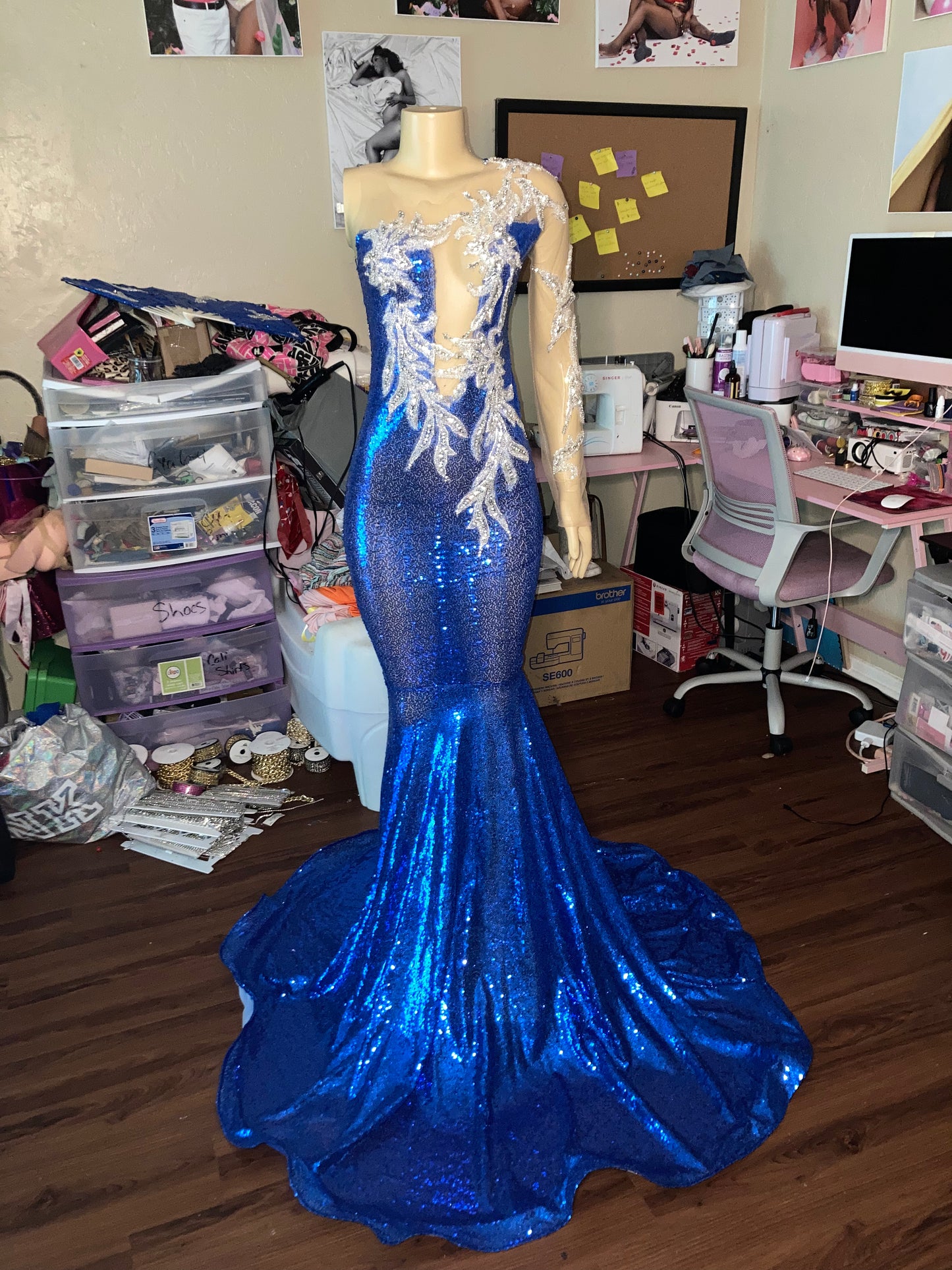 Glisten Sequin Gown/Dress