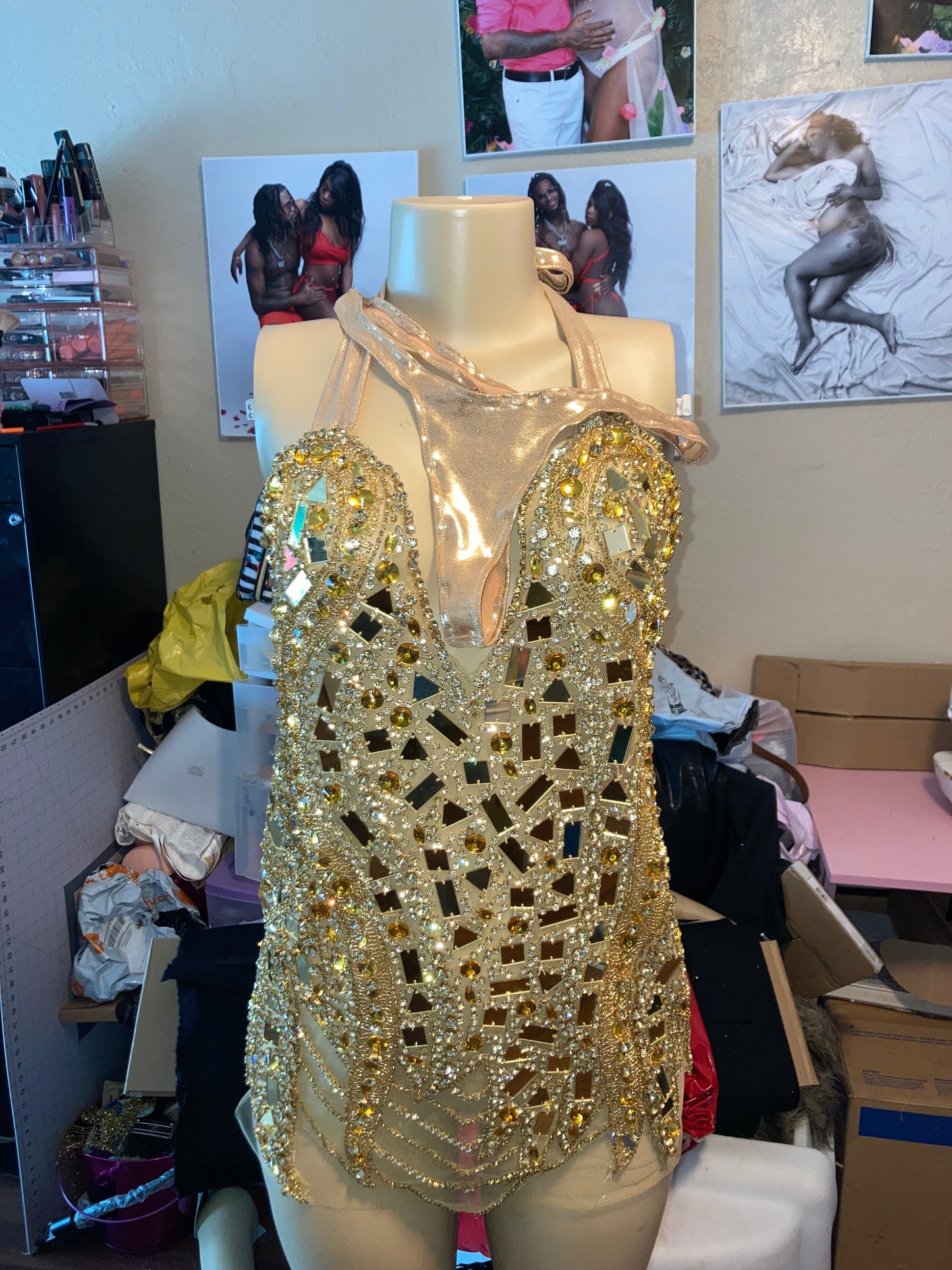Gold Birthday dress