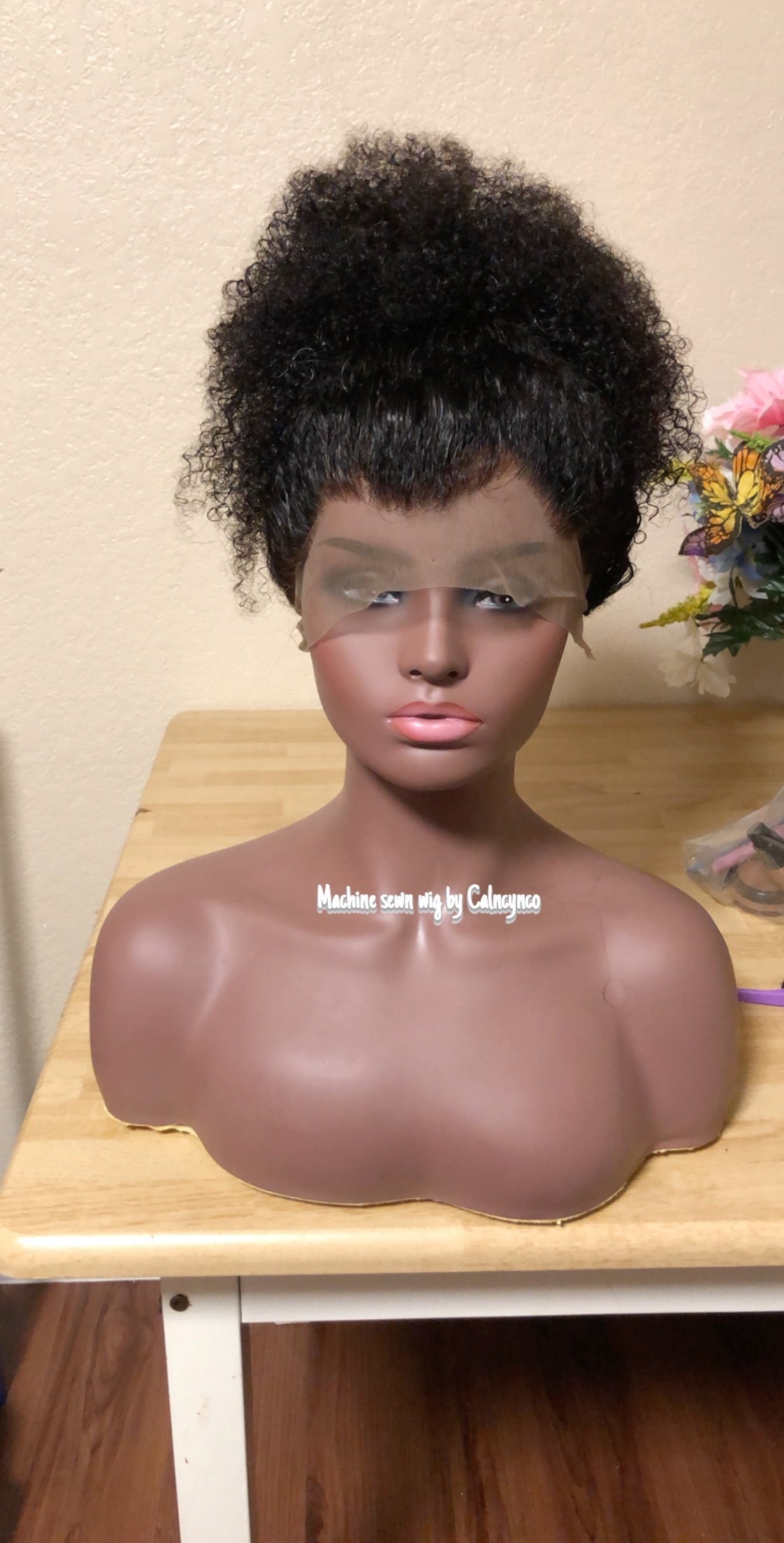 Malaysian Cali curly Custom Wig