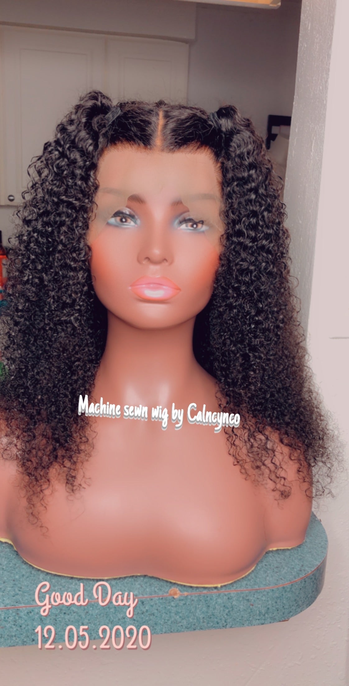 Malaysian Cali curly Custom Wig