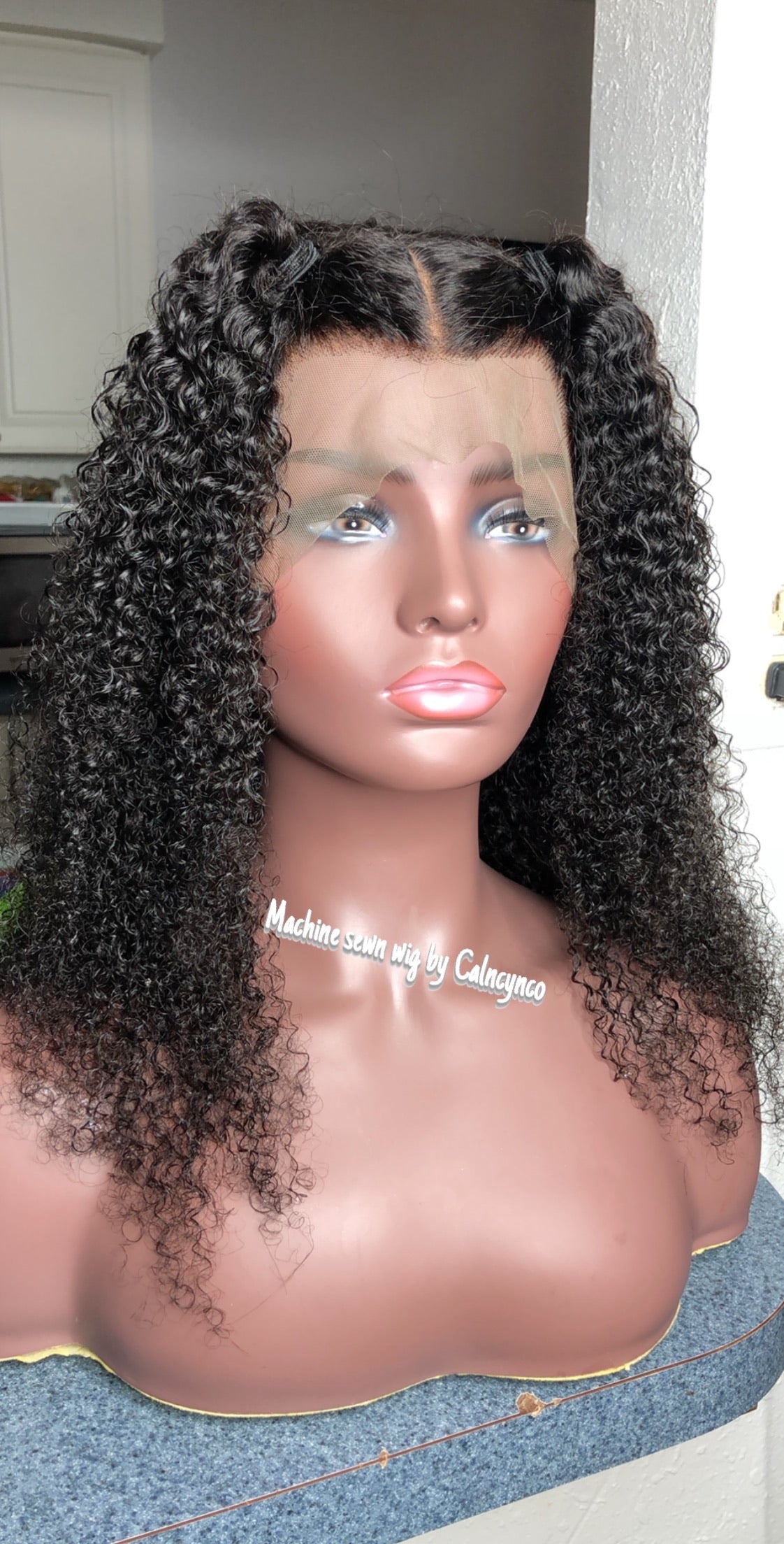 Malaysian Cali curly Custom Wig