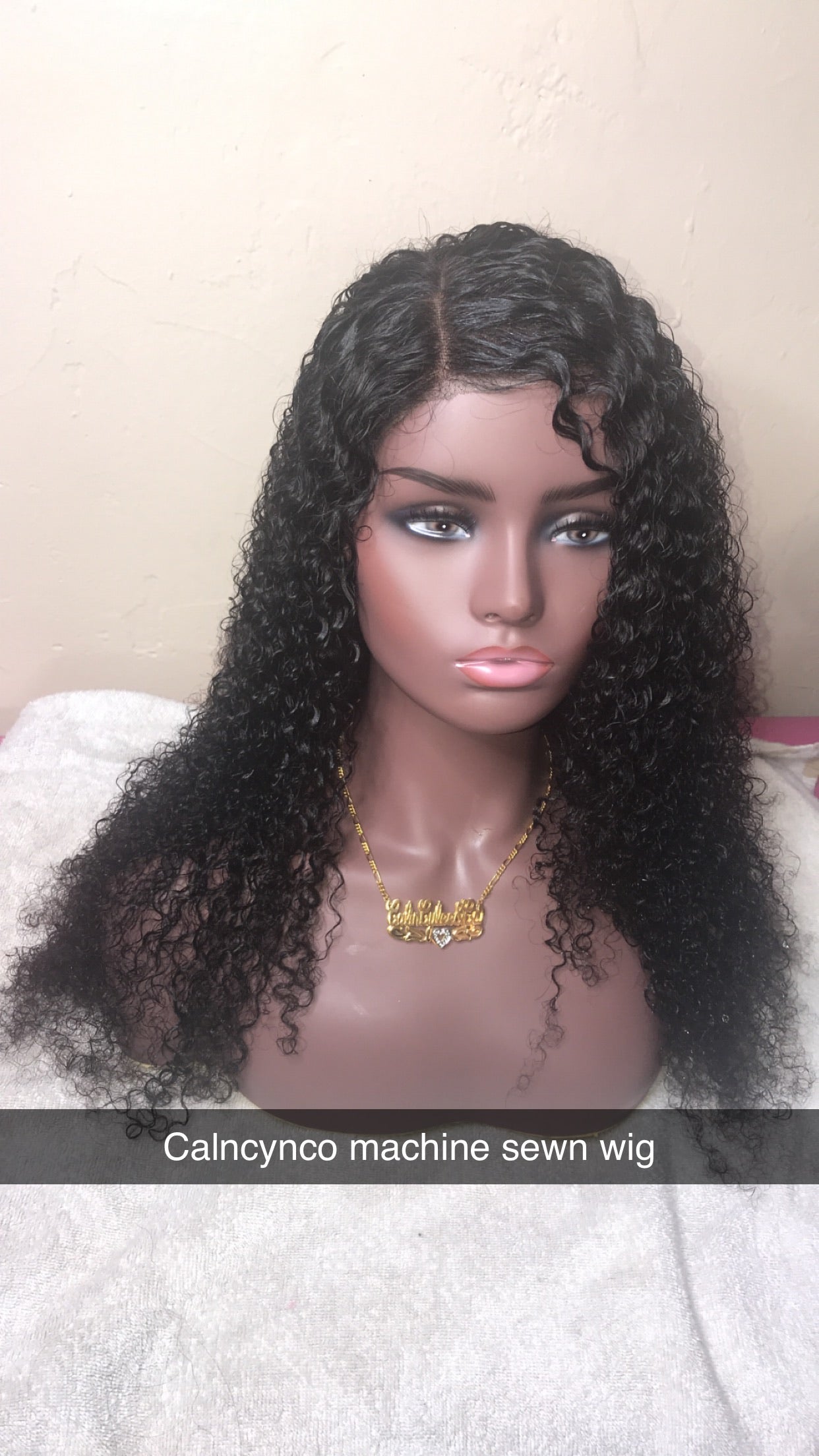 Malaysian Cali curly Custom Wig