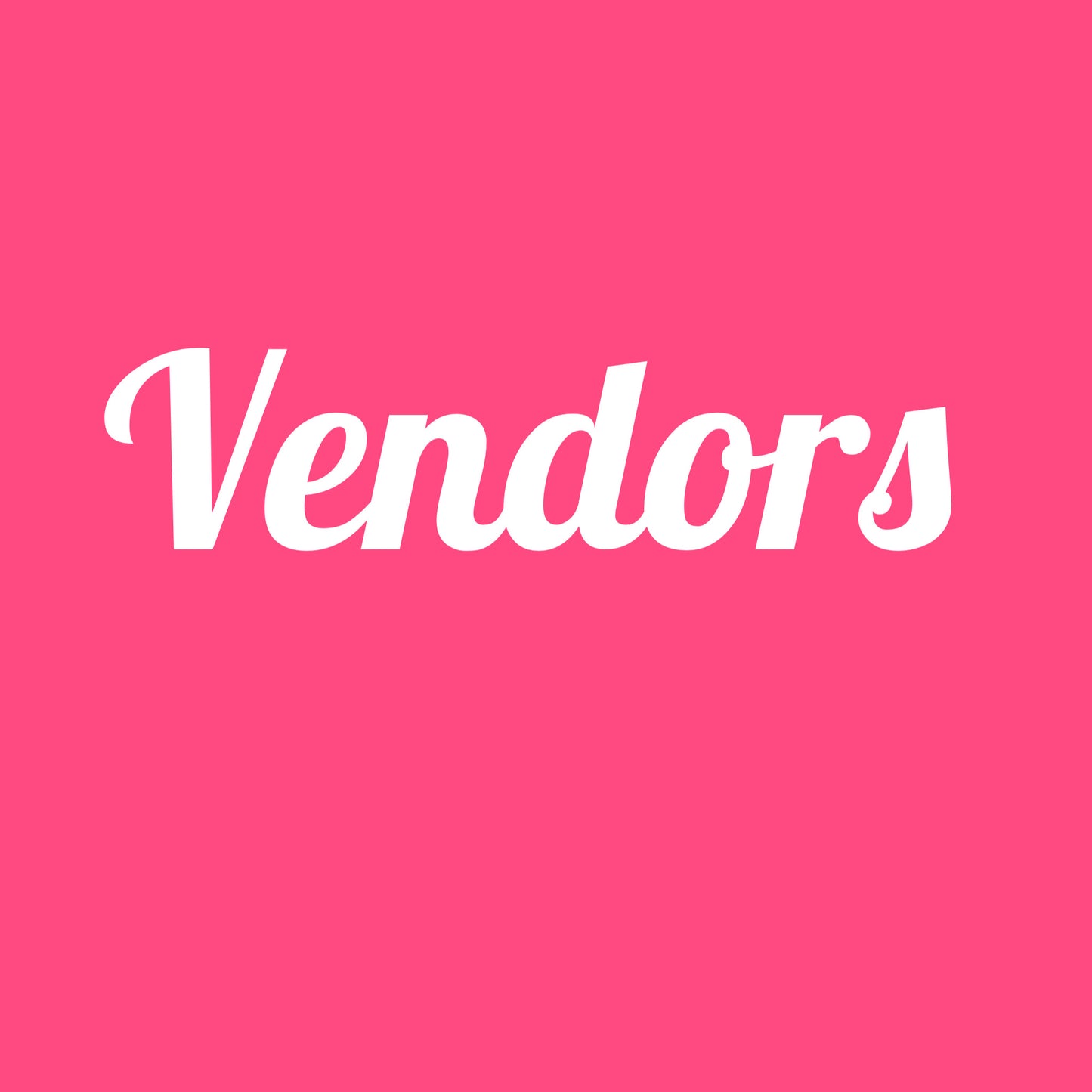 Purchase Vendors