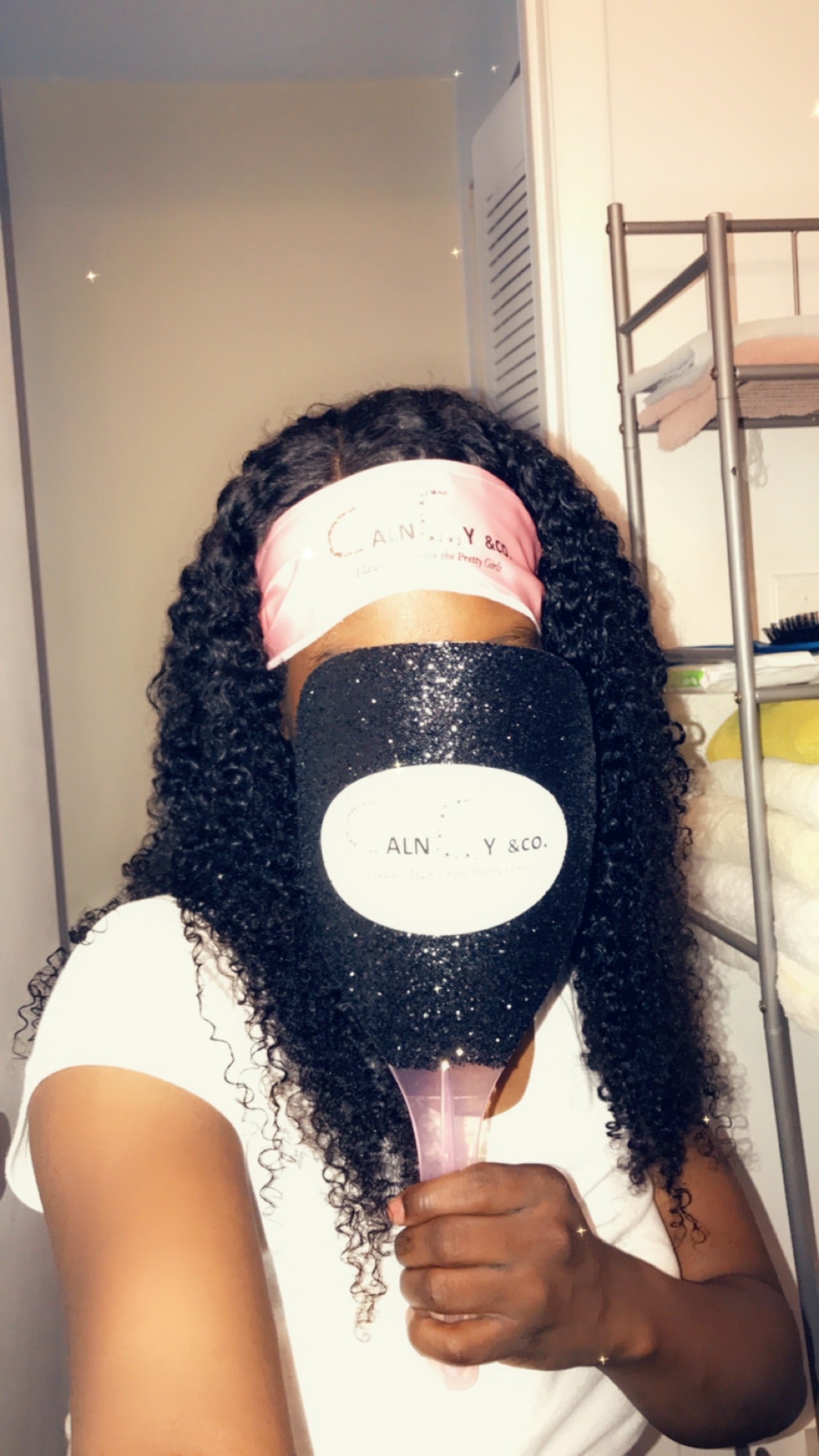 Calncynco satin hair wraps