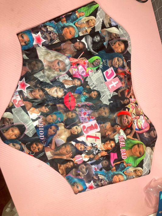 Custom Collage Corset