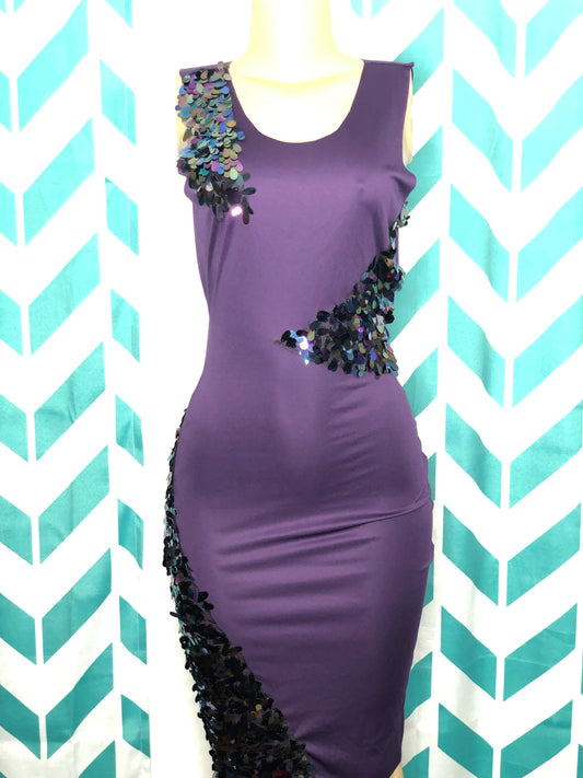 Amaya dress without side train