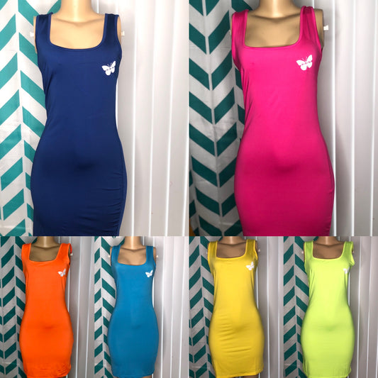 Thee Neons Bodycon Dress