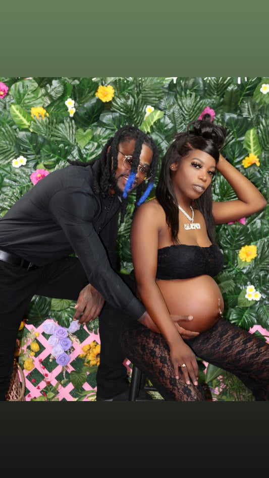 Two piece lace pant and bralette set