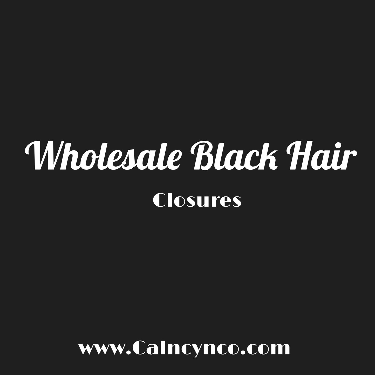 Wholesale Black Closures