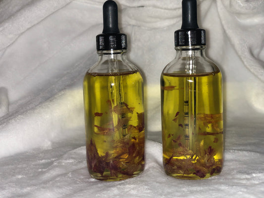 Rose body oil/face serum