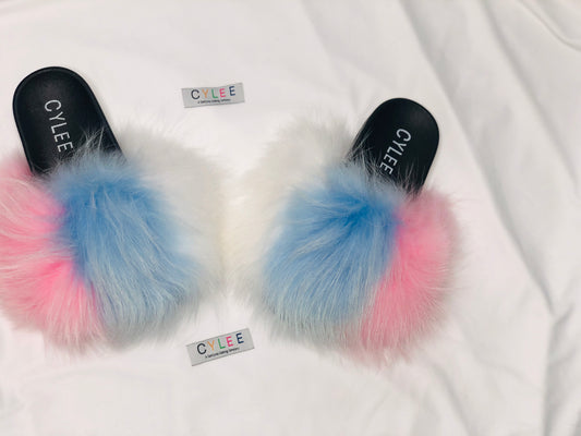 Gender reveal Fur Slides